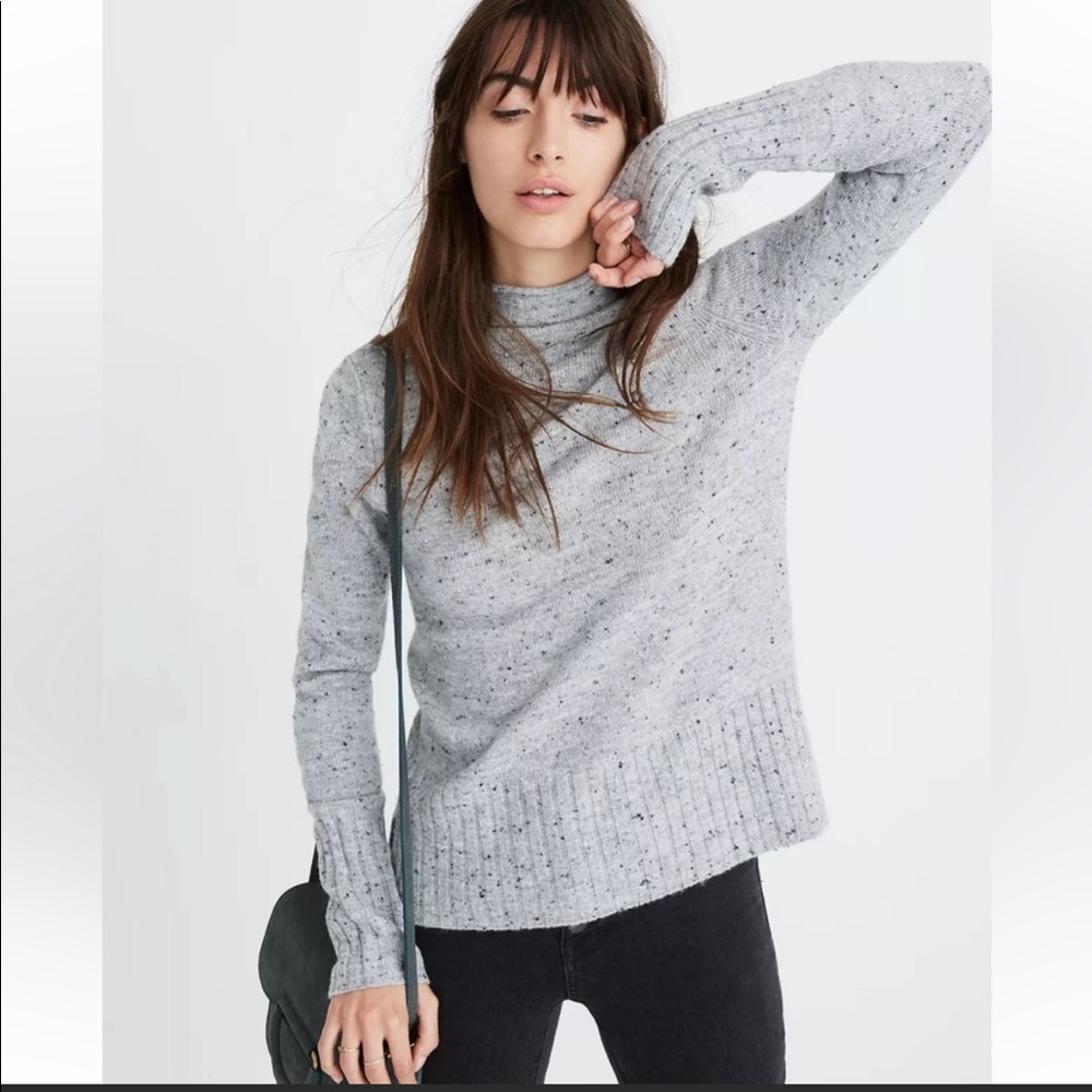 Madewell Donegal Inland Turtleneck Sweater